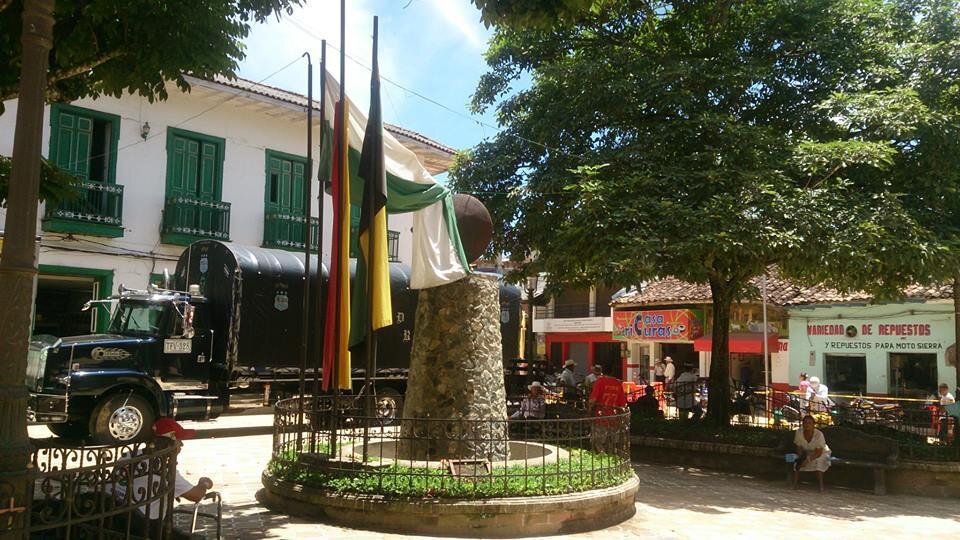 Parque principal de Remedios, Antioquia